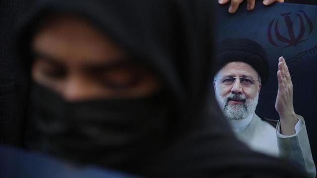Ceremonia de homenaje al fallecido presidente iraní Ebrahim Raisi.