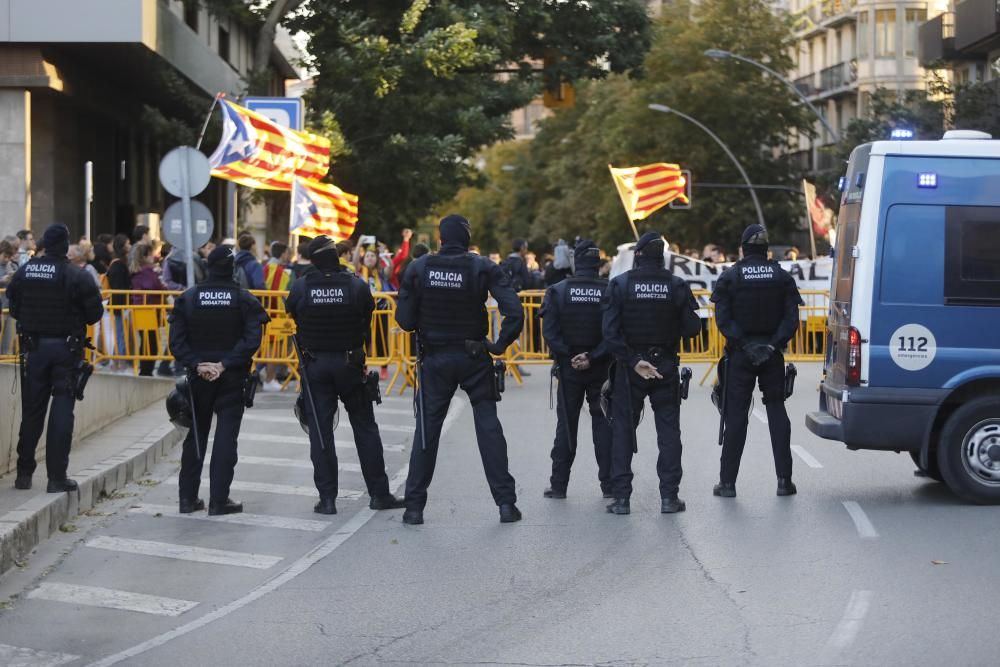 Manifestació a Girona