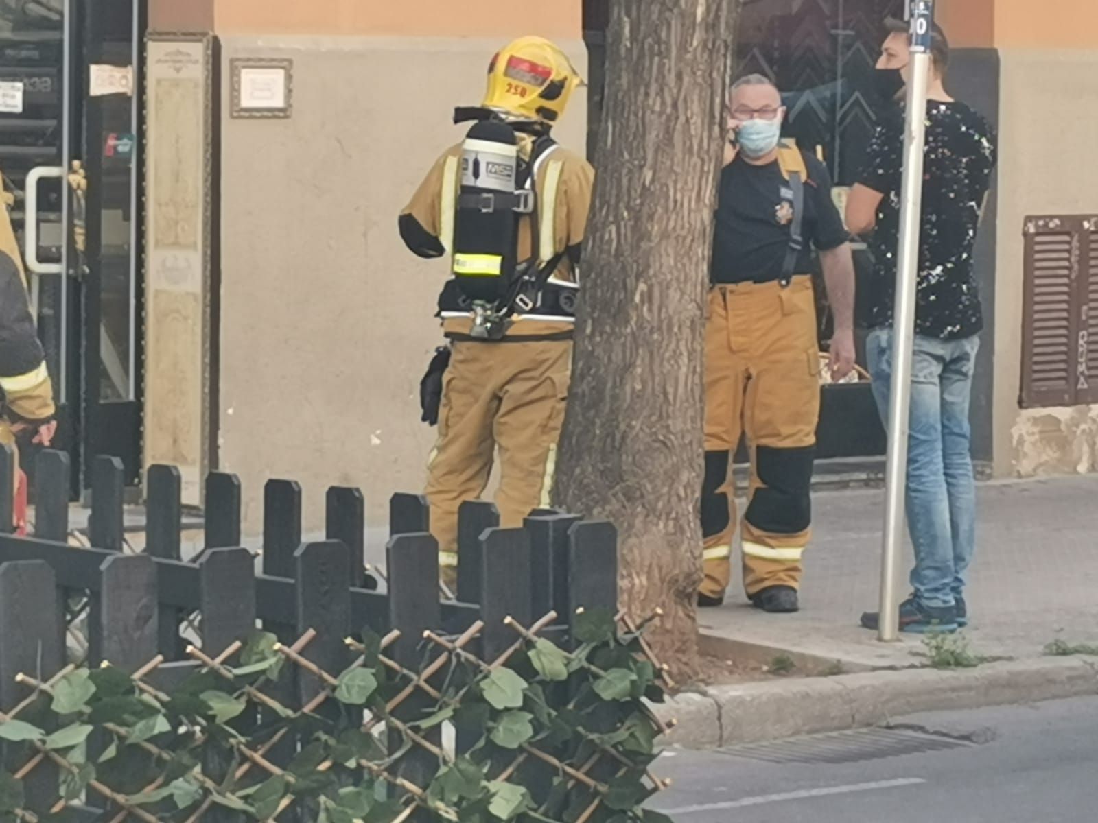 Incendio en una cafetería de la calle Arxiduc, en Palma