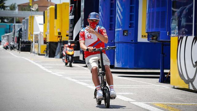 Jorge Martín, en el Circuit