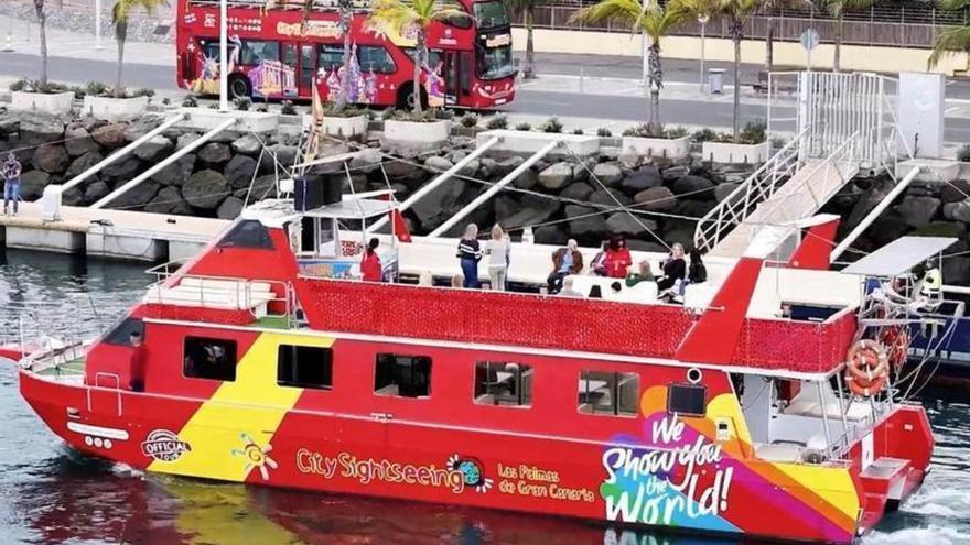El &#039;guiribarco&#039; empieza a navegar: estas son las tarifas y el recorrido de la nueva atracción turística de Las Palmas de Gran Canaria