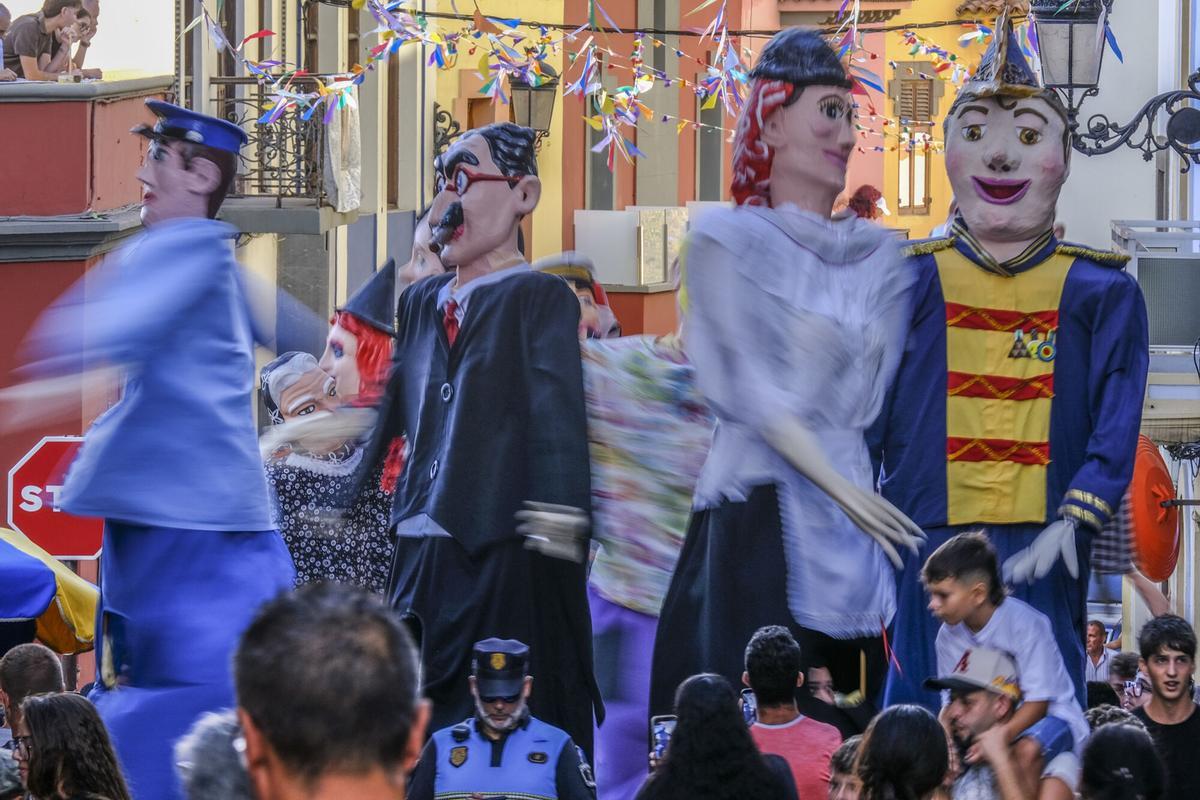 Día principal de las Fiestas de la Virgen de Guía. Batalla de flores