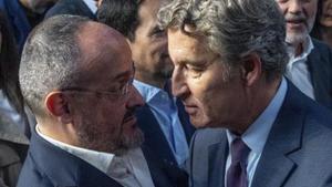 Feijóo i Fernández aparquen el seu xoc i exhibeixen sintonia