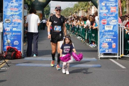 II Maratón de Murcia: La llegada a meta