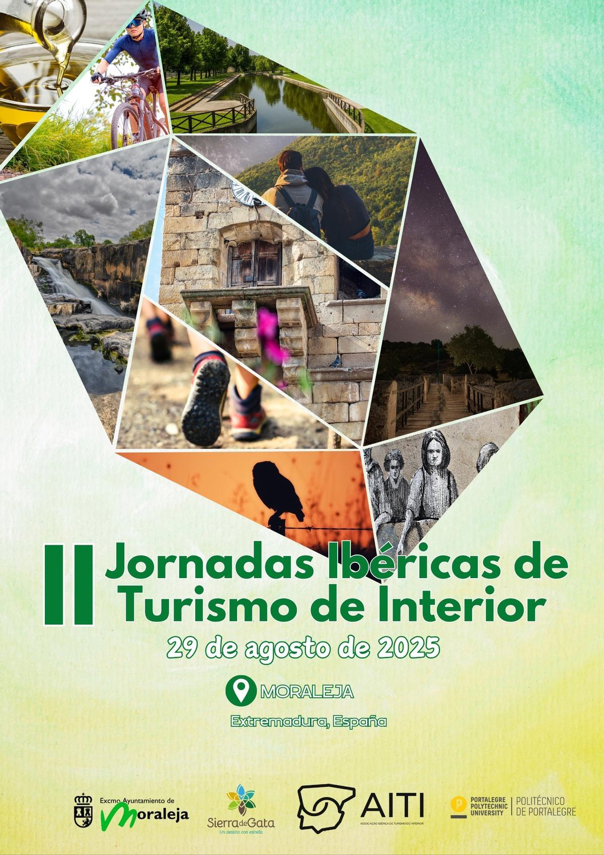 Cartel de las II Jornadas Ibéricas de Turismo de Interior