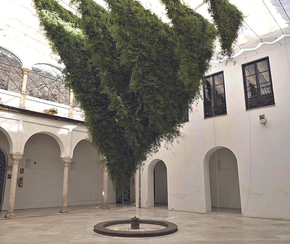 'Caída libre', de los australianos Loose Leaf, en el Palacio de Orive. Tercer premio.