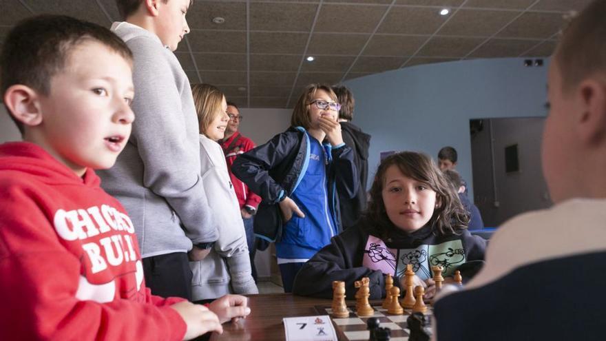 Participantes en el Torneo de ajedrez «El Bollo», en La Magdalena. | María Fuentes