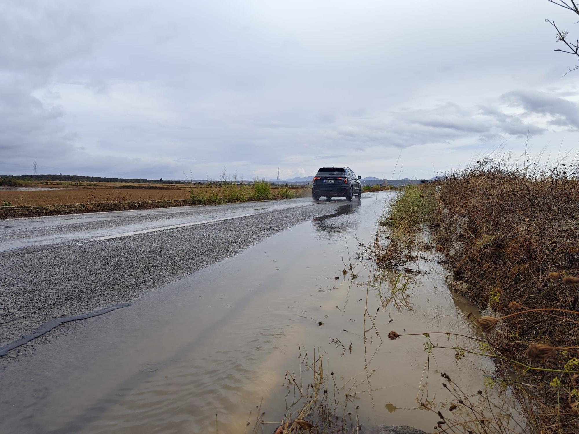 FOTOS | Las carreteras de Mallorca inundadas, en imágenes