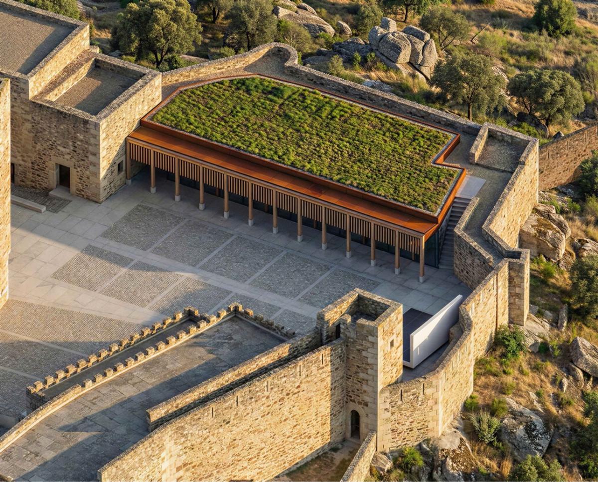 Recreación del proyecto ganador, 'Lunae'.