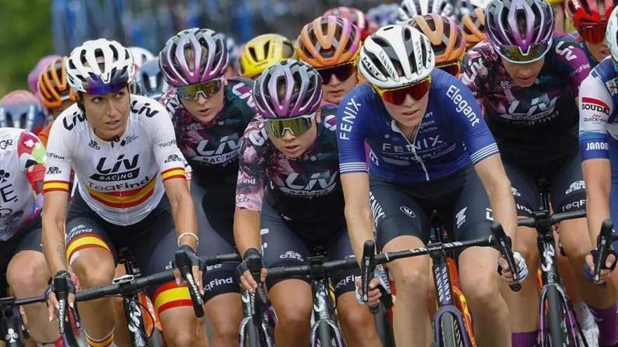 Mavi García finaliza vigésima la segunda etapa del Tour femenino