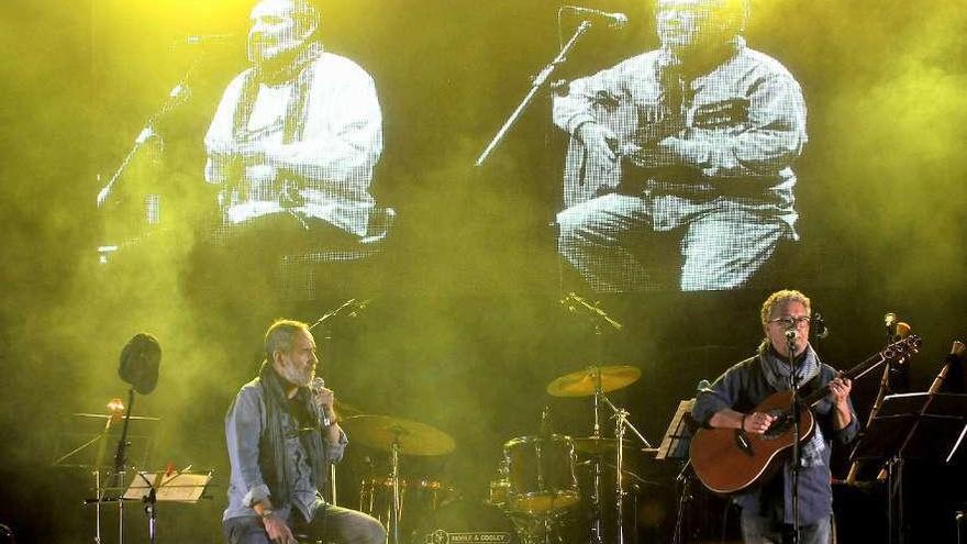 Concierto de &quot;Nuberu&quot;, que esta noche actuará en la hoguera de El Entrego.