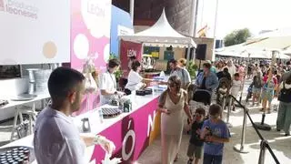 La degustación de productos de León en la Feria de Muestras trae mucha cola