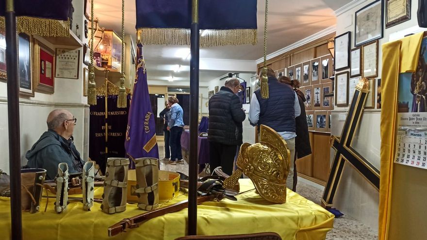 Exposición de los valiosos enseres del Nazareno de Elche