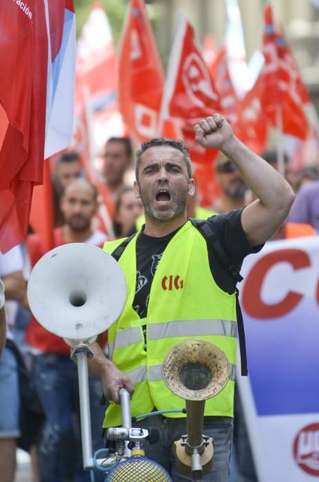 El metal coruñés amenaza con endurecer las protest