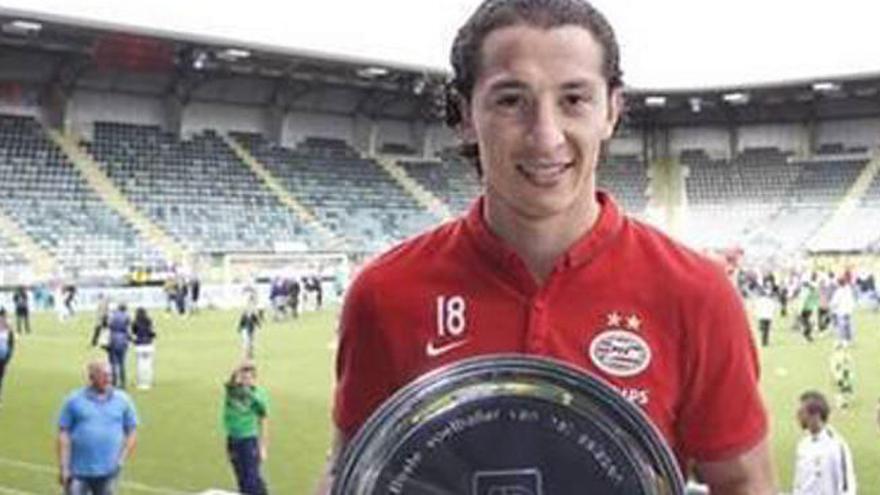 Andrés Guardado, MVP de la Liga holandesa