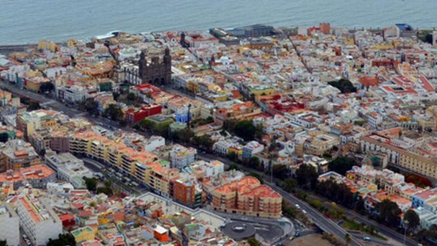 Foto aérea de Vegueta.