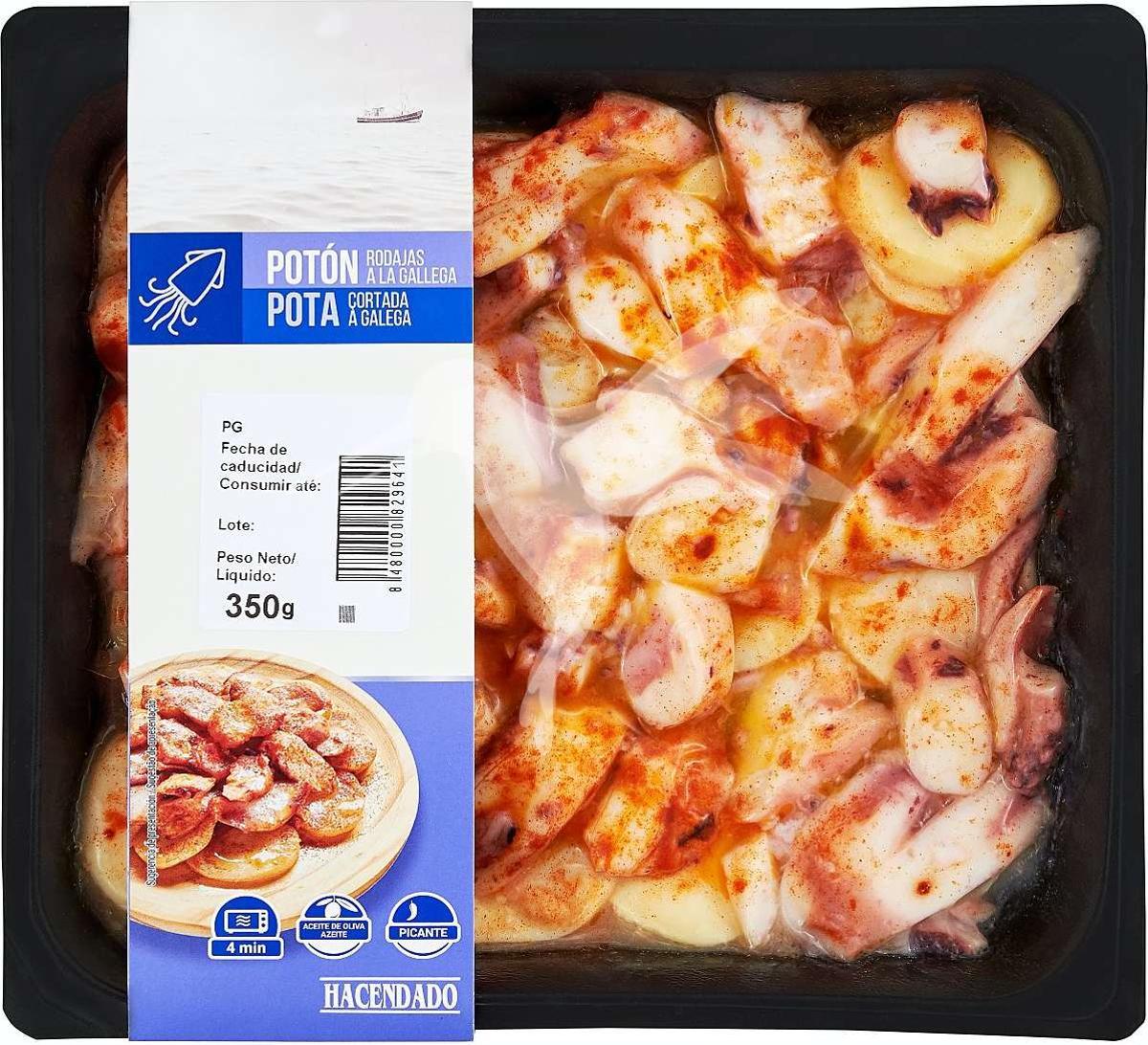 El pulpo a la gallega de Mercadona ha causado sensación.