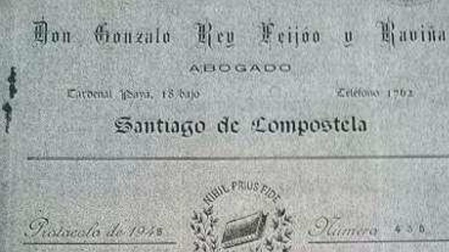 Documento de compra de las figuras.