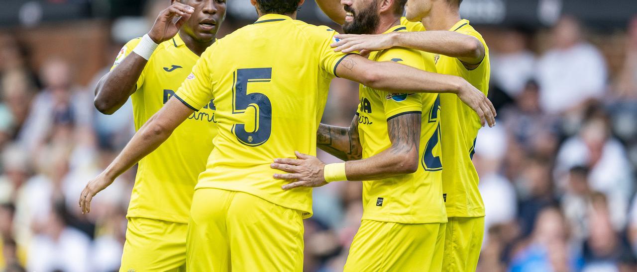Dani Parejo marcó el gol del Villarreal frente al Fulham.