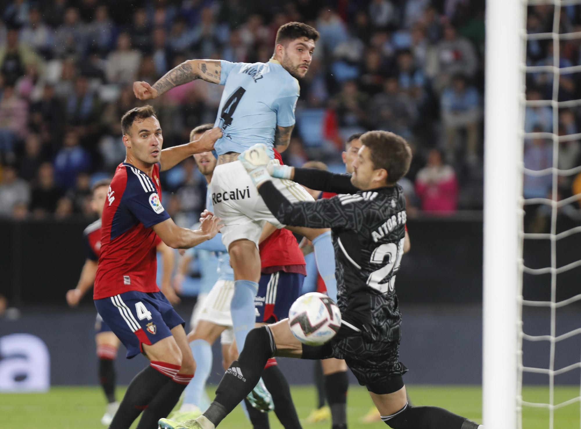 Revive el partido del Celta ante el Osasuna en Balaídos