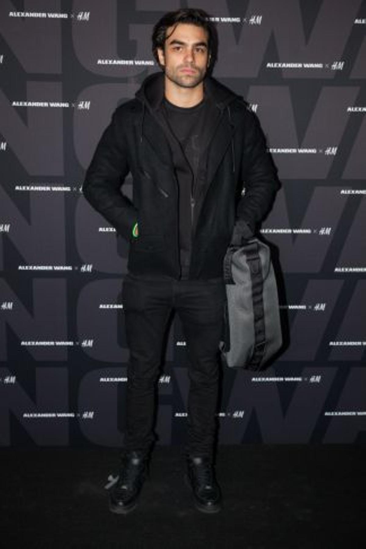 Diego Osorios, en la fiesta de Alexander Wang x H&amp;M