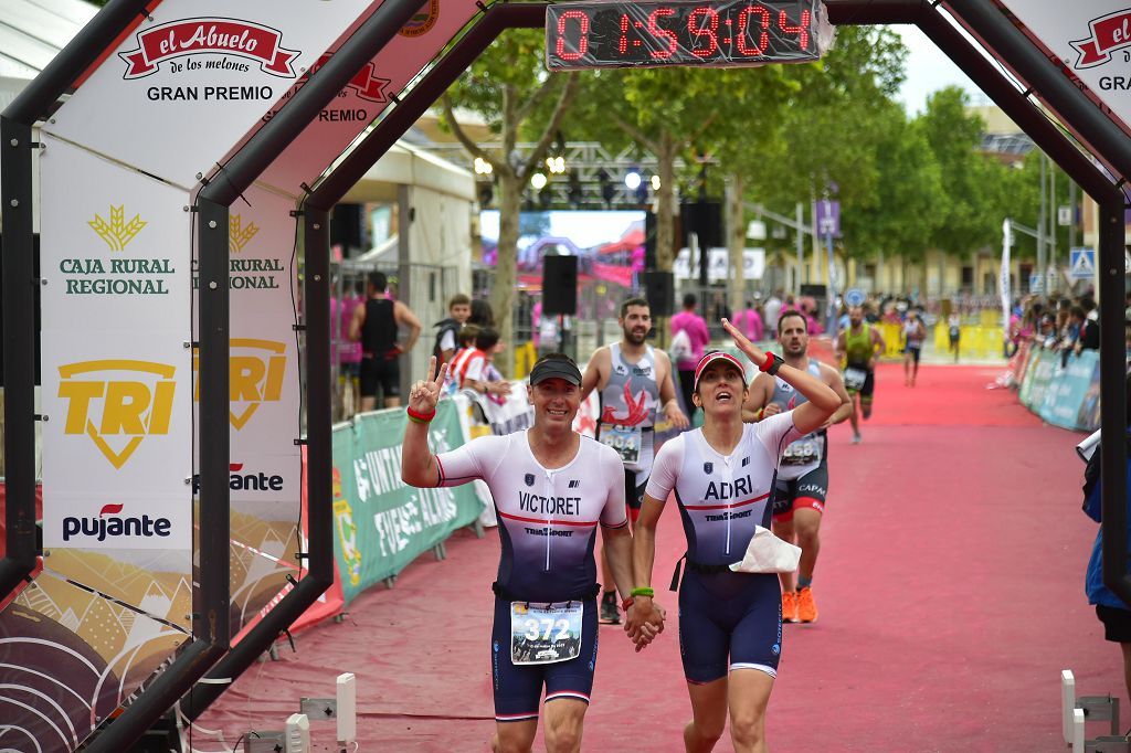 Llegada del triatlón de Fuente Álamo (I)