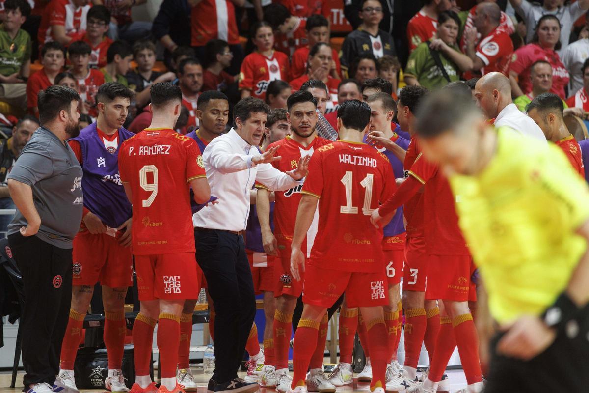 Las mejores imágenes de la victoria del Jimbee Cartagena frente Inter Movistar