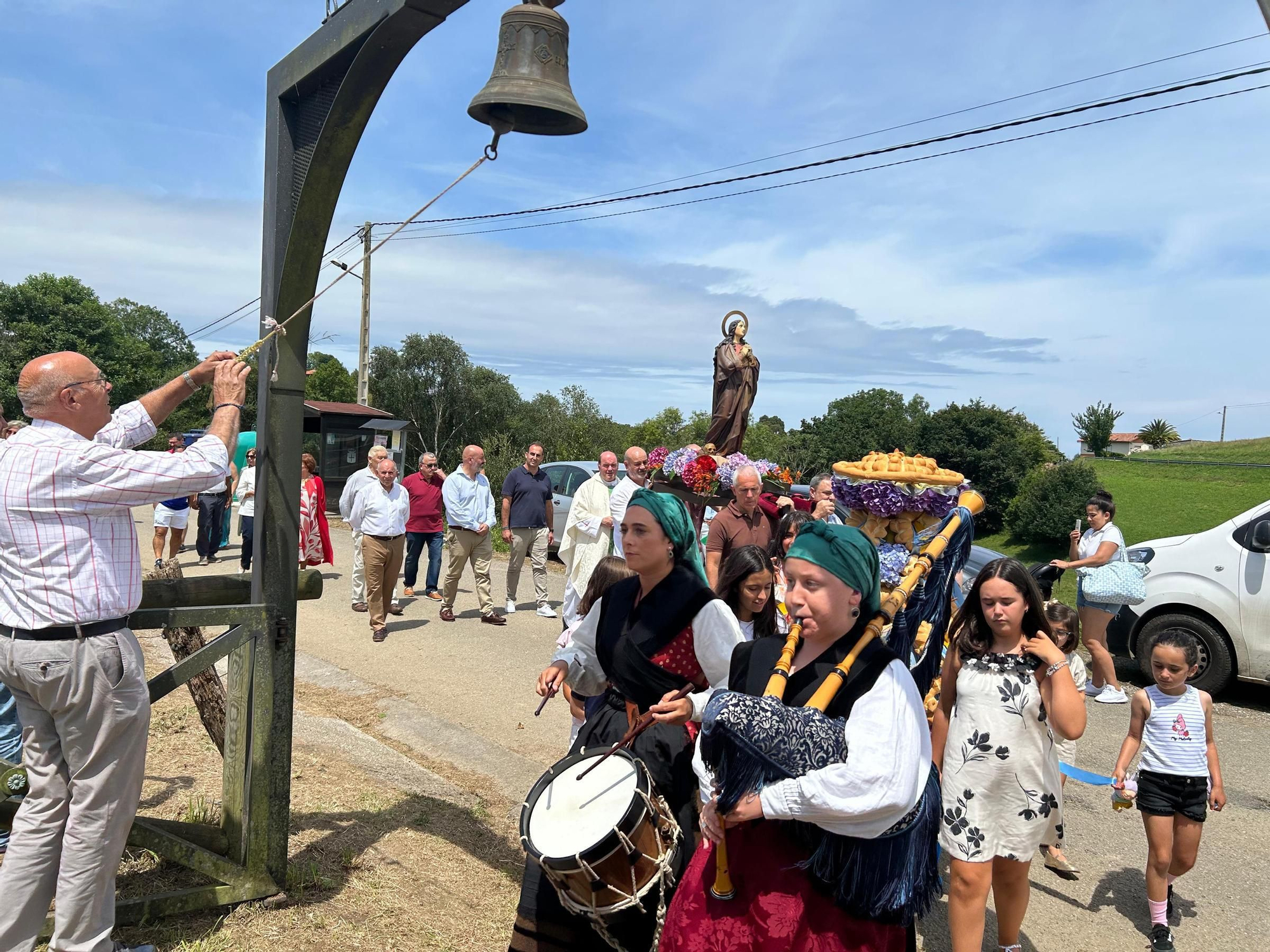 Fiesta de Santa Marina en Tezangos (Ribadesella)