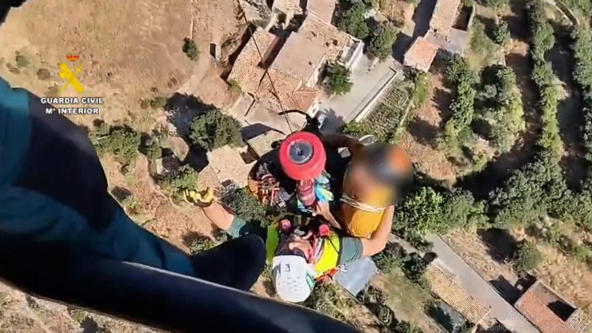 Diez personas rescatadas en el Pirineo aragonés en dos días
