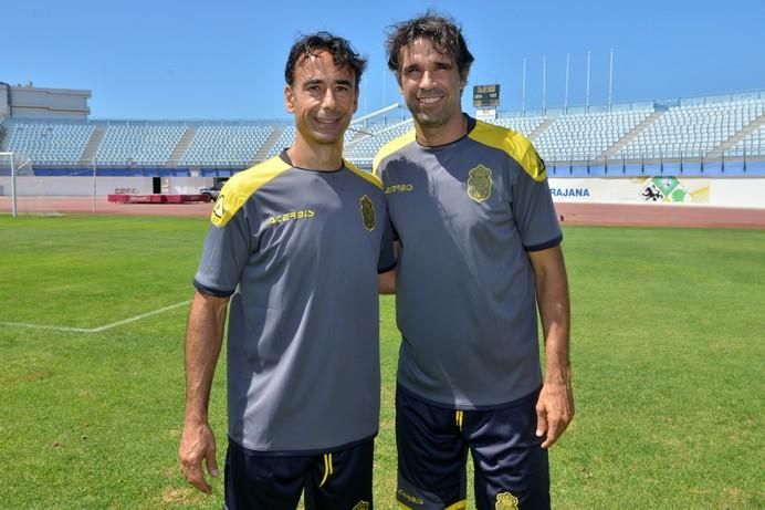 Primer entrenamiento de la UD Las Palmas