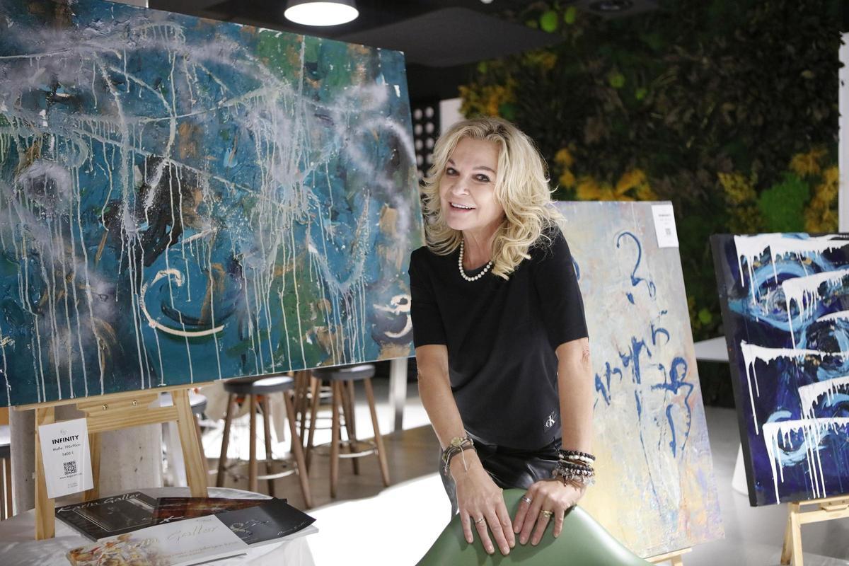 Künstlerin Karin Galler.