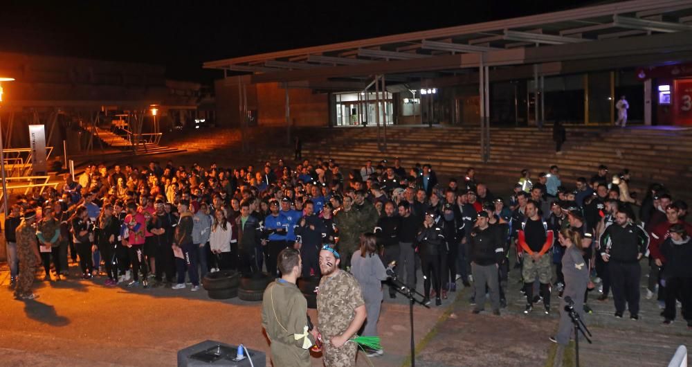 Doscientas personas participan esta noche en un rastrexo de temática bélica organizado por "Teleco"