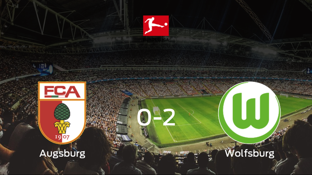 El VfL Wolfsburg se impone al FC Augsburg y consigue los tres puntos (0-2)