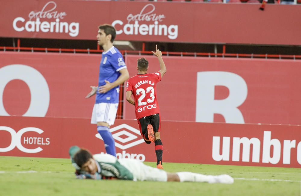 Partido de Copa del Rey del Oviedo en Mallorca