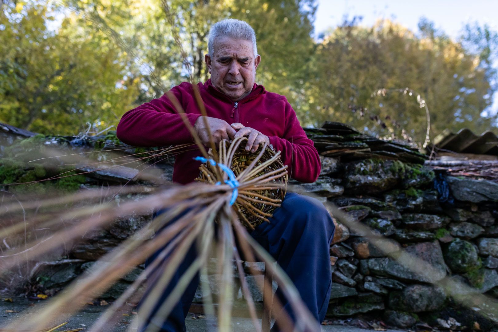 Eladio, el último mimbrero de Zamora