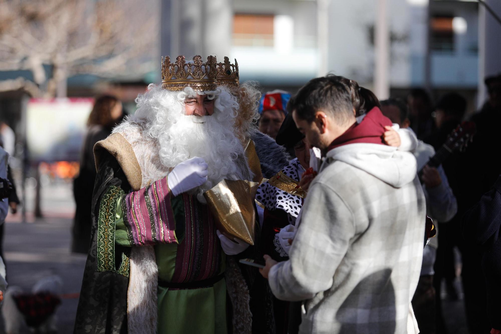 Cabalgata de Reyes en el barrio ibicenco de es Clot (2024)
