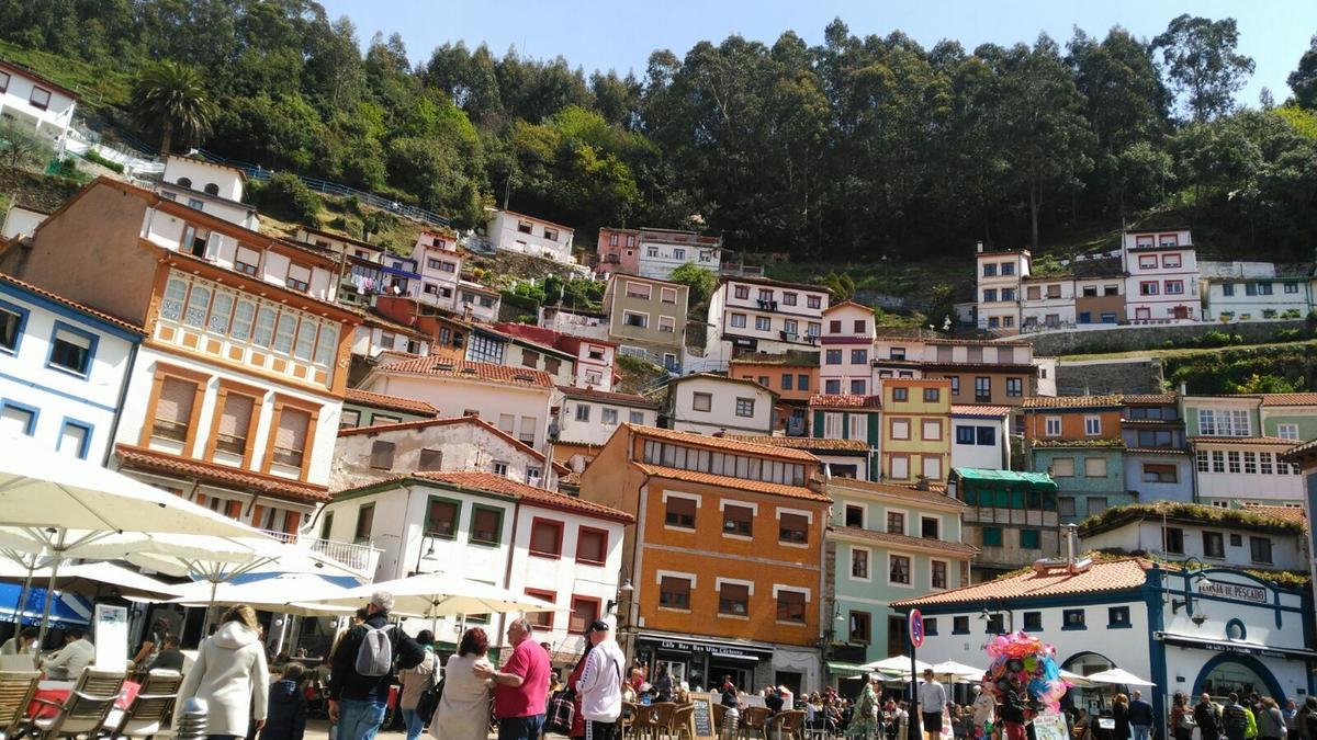 Anfiteatro de Cudillero, una de las estampas más icónicas de la villa.