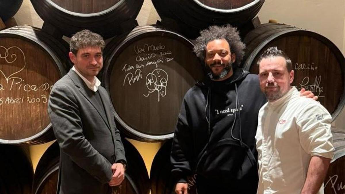 El mítico restaurante de Málaga en el que se ha podido ver al exjugador del Real Madrid Marcelo