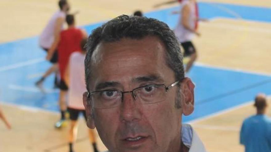 Xavi Sastre, técnico del Palma.