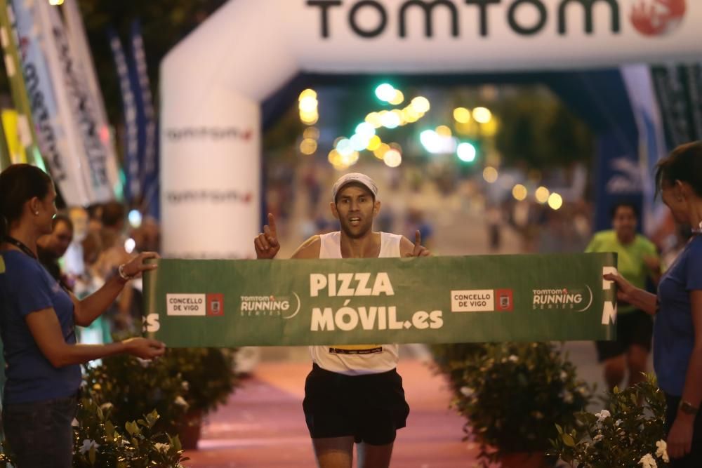 Nuevo éxito de la carrera nocturna de As Travesas con más de 1.300 participantes