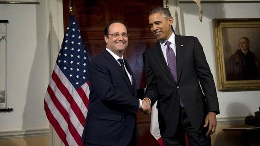 Obama y Hollande destacan la duradera alianza bilateral con un homenaje a Jefferson