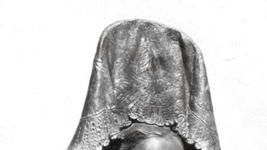 Busto de Carmen Polo de Franco.