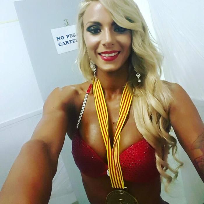 La ilicitana Rocío López, oro en el campeonato de Europa de Bikini Fitness