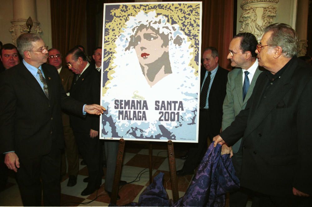 Cartel de la Semana Santa, enero 2001.