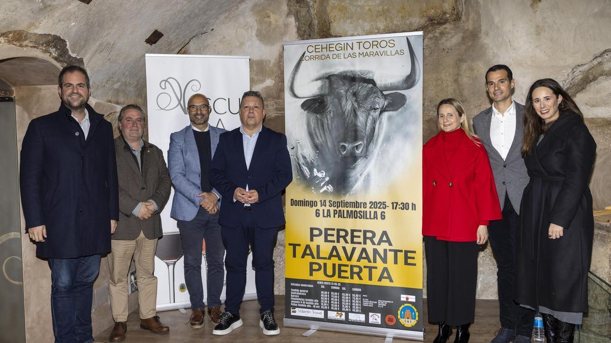 Presentación de la corrida de toros de Cehegín
