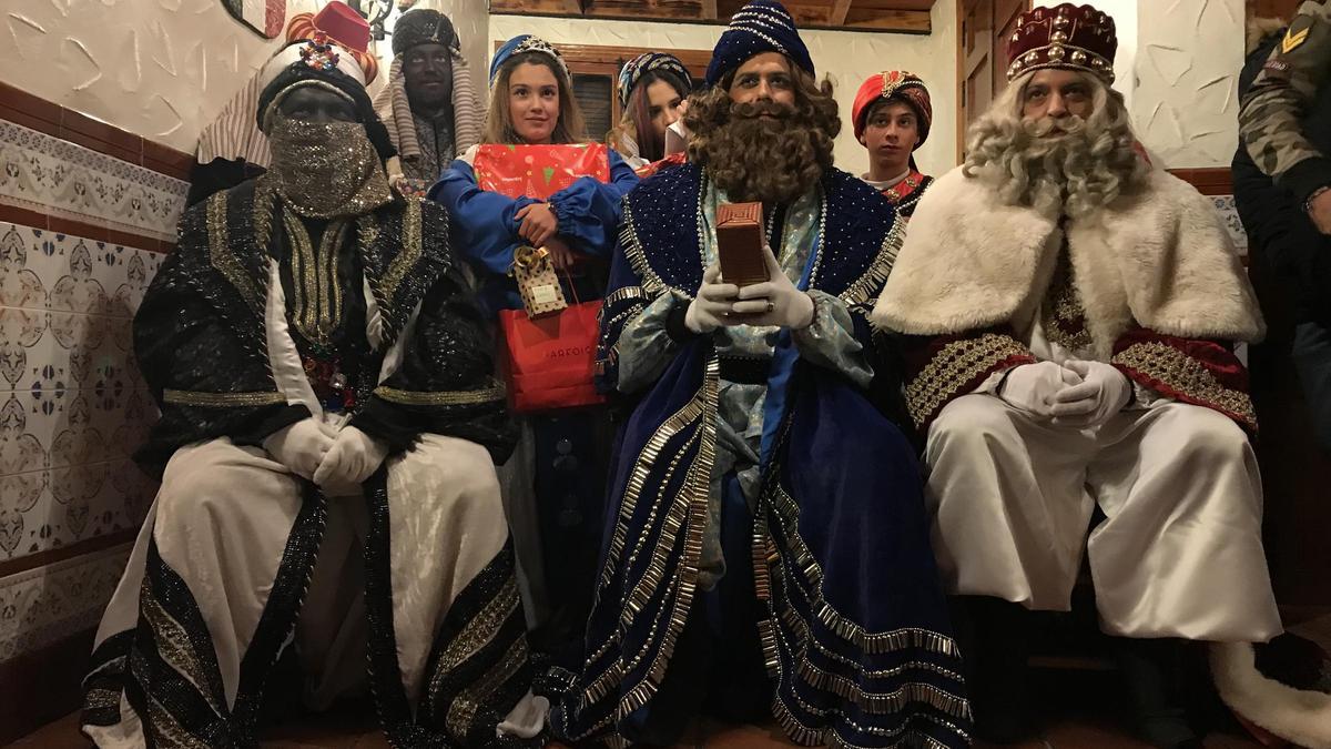 Los Reyes Magos en Sax en una imagen de archivo.