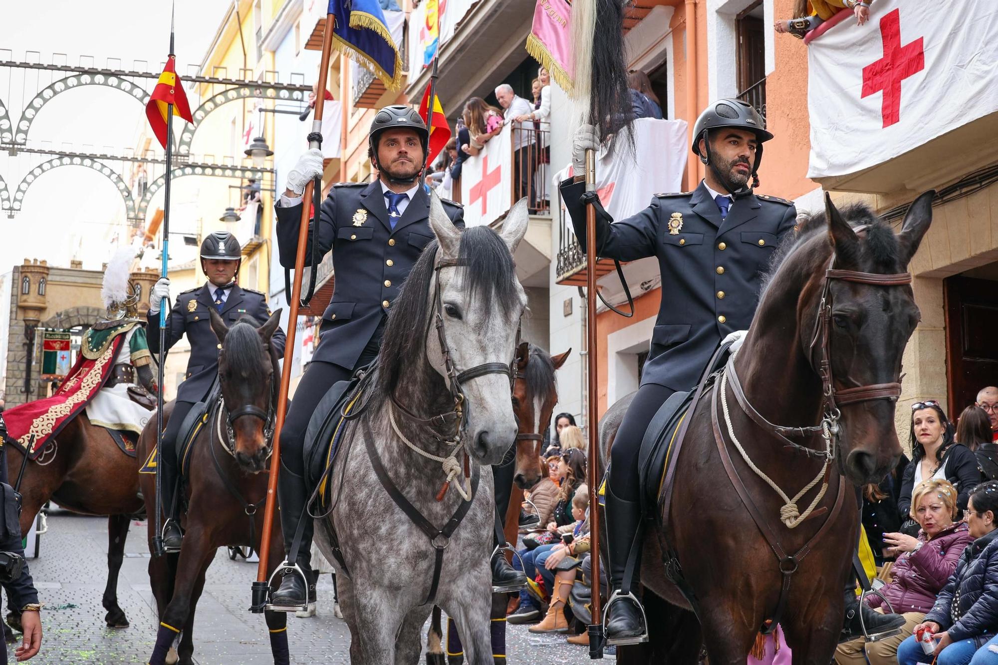 El capitán cristiano entra en Alcoy