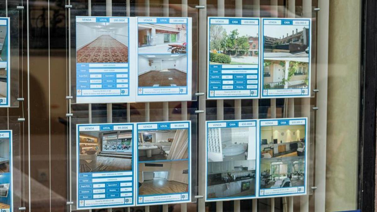 Viviendas en venta en una inmobiliaria