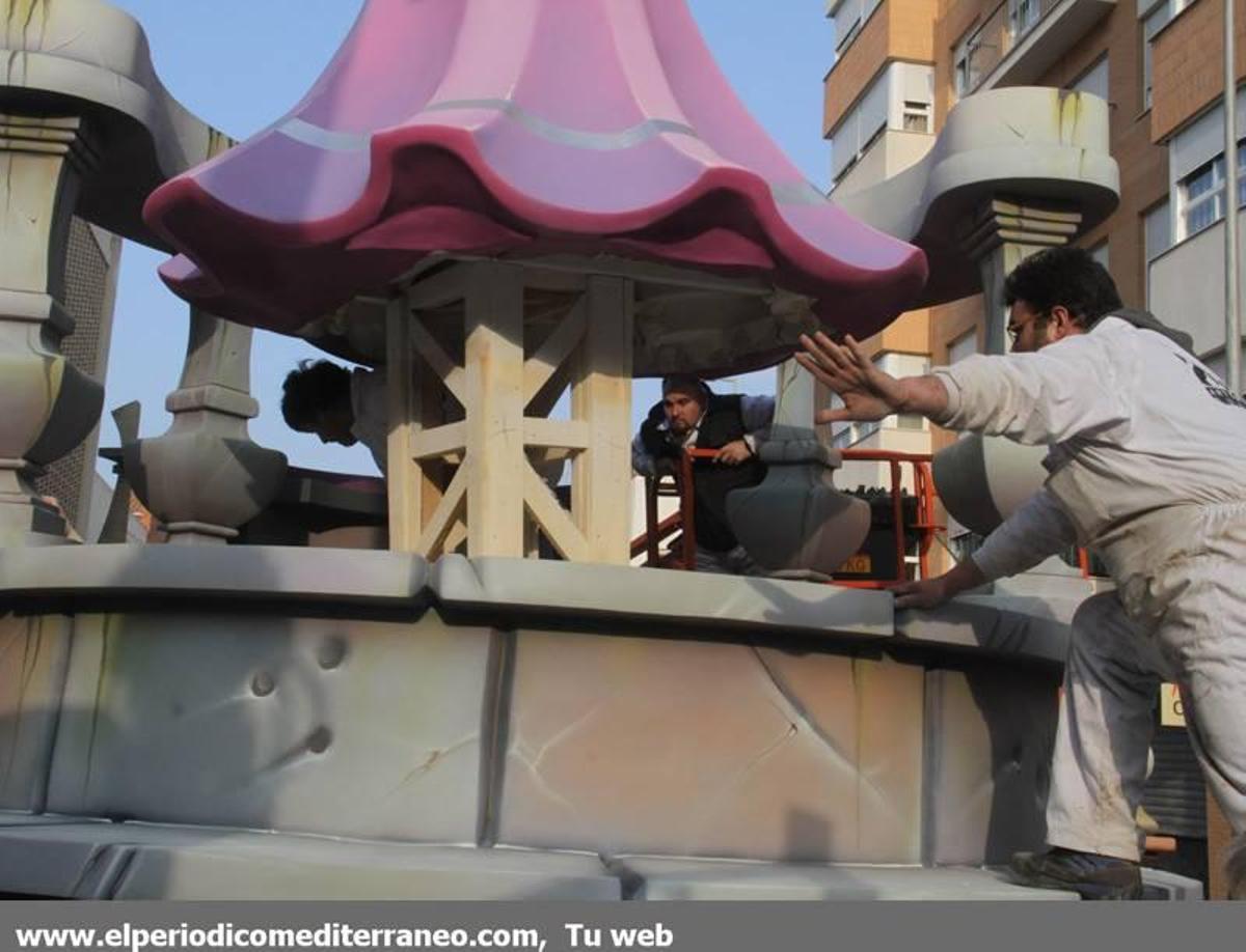 Las fallas salen a la calle en la provincia