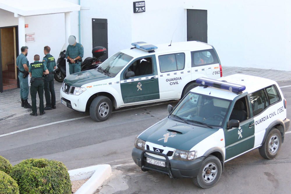 La Guardia Civil y Hacienda registraron ayer la discoteca durante más de 15 horas.